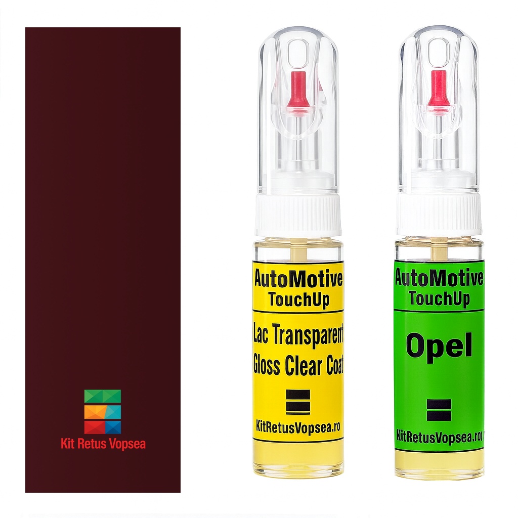 Kit retus vopsea touch-up Opel Ascona OP501 (Royalrot), 31488, 073026, OP501, 501, 74, QQ, 74L