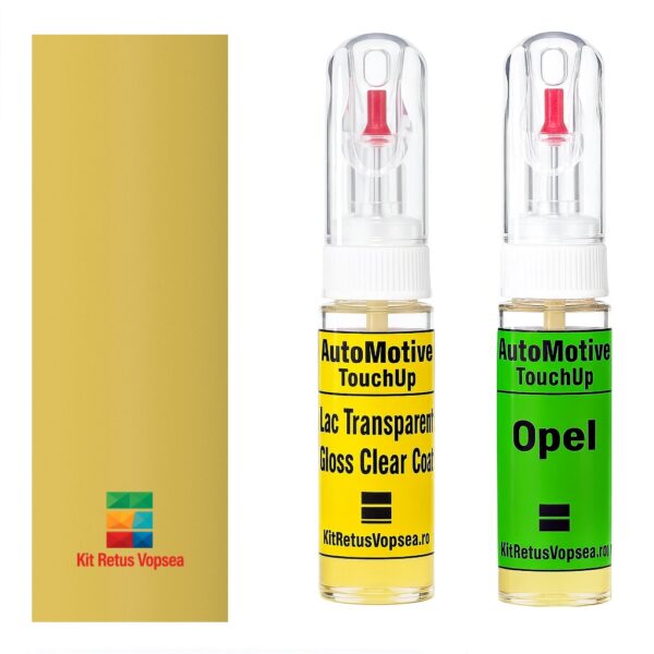 Kit retus vopsea touch-up Opel Astra OP485 (Ananasgelb), 11210, 771295, 777654, OP485, 485, 52U, 57, YG, 57L