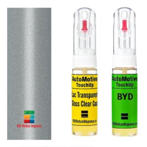 Kit retus vopsea touch-up BYD Atto 2 BYDWAC (Doodle White Silver), BYDWAC, WAC, BGR03, SWD, SB, LAP