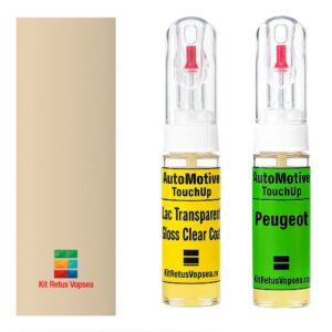 Kit retus vopsea touch-up Peugeot Boxer P1373 (Beige Tropic), 01015, 082320, P1373, 216, ECC, ECCA, P0CC