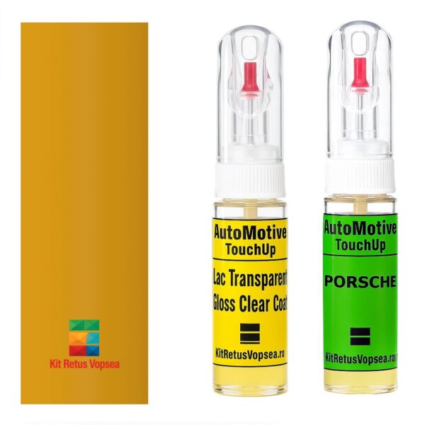 Kit retus vopsea touch-up Porsche Boxster POR12G (Speedgelb) ,POR12G, 12G, 12H, X4