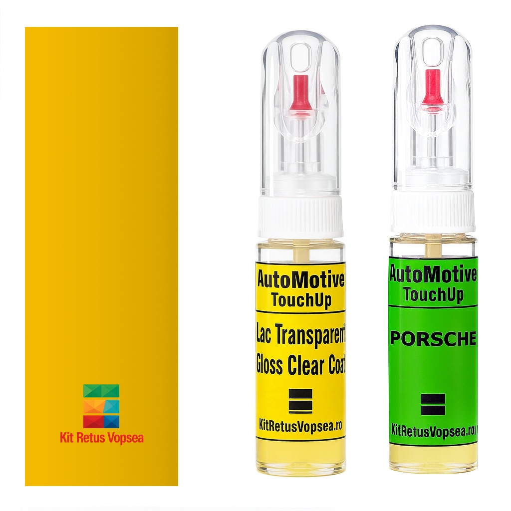 Kit retus vopsea touch-up Porsche Boxster POR1S1 (Racinggelb) ,POR1S1, 1S1, P3P3, P3, 11501