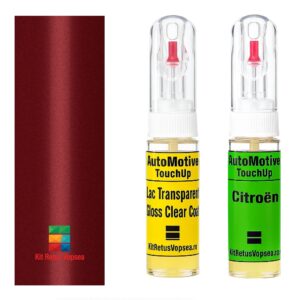 Kit retus vopsea touch-up Citroen C2 AC9235 (Rouge Lucifer), AC9235, EKQ, EKQD, KQ, M0KQ, 700006