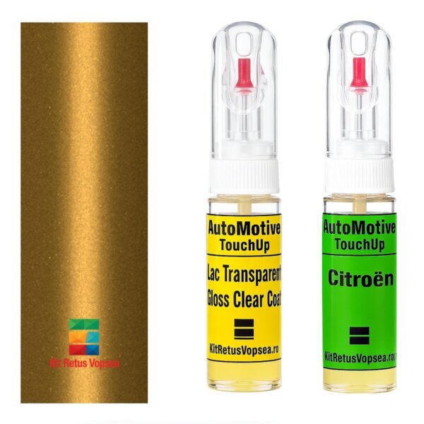 Kit retus vopsea touch-up Citroen C3 AC9393 (Jaune Heliodor), AC9393, KAU, KAUB, KAUC, 11364, 62552
