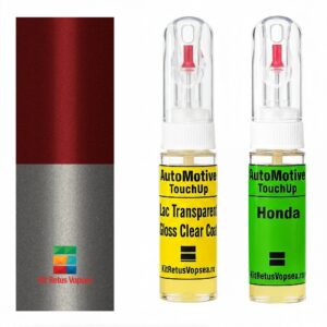 Kit retus vopsea touch-up Honda Capa HON0027 (Comb. R-505P/YR-79M), HON0027, R505PW, R-505PW