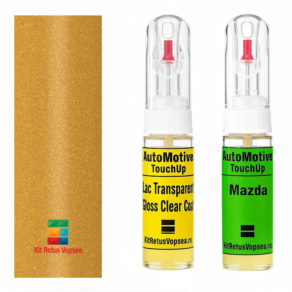 Kit retus vopsea touch-up Mazda Capella MAZ9347 (Canary Yellow), MAZ9347, 25C, PPT6, PMAAP, PT6