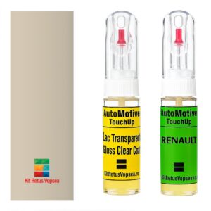 Kit retus vopsea touch-up Renault Captur R7658 (Ivoire) ,R7658, D16