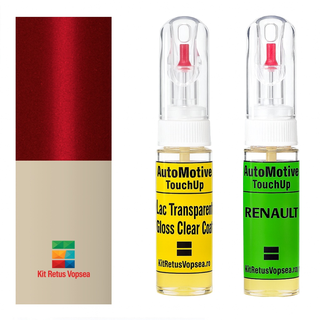 Kit retus vopsea touch-up Renault Captur RXPB (Comb. of NNP/D16) ,RXPB, BIXPB, XPB
