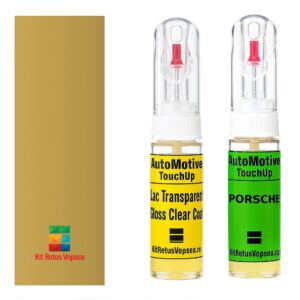 Kit retus vopsea touch-up Porsche Cayenne PORM1C (Sandgelb) ,PORM1C, LM1C, M1C, B3, 11483