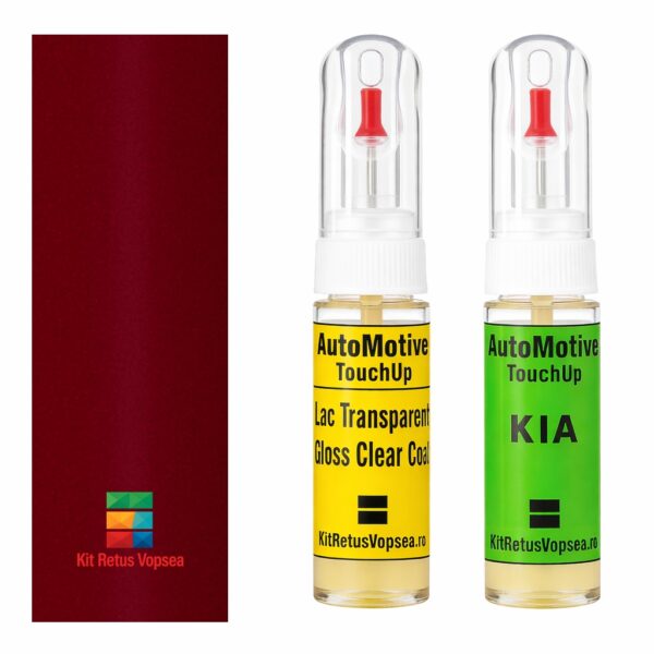 Kit retus vopsea touch-up Kia Cerato KIAK3R (Temptation Red), KIAK3R, K3R
