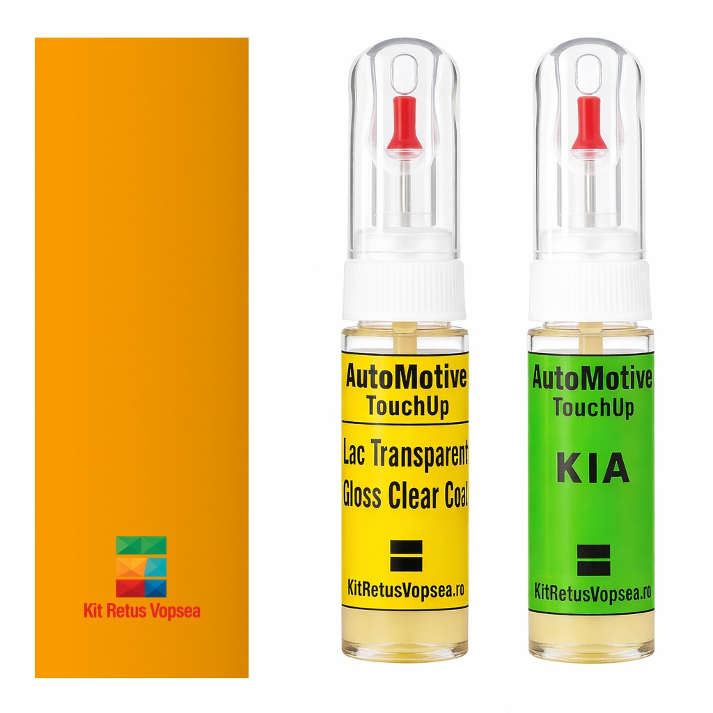 Kit retus vopsea touch-up Kia Clarus KIA1000 (Chrome Yellow), KIA1000, TN