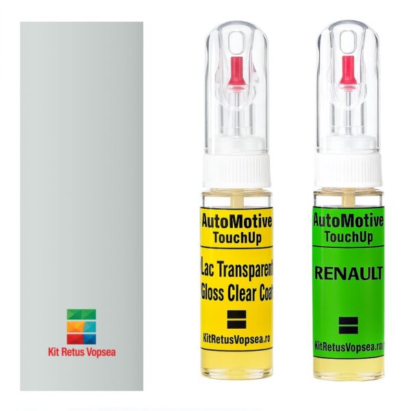 Kit retus vopsea touch-up Renault Clio R389:90 (Blanc Glacier) ,771226, R389:90, 389, XNA, RESA4011, 550024