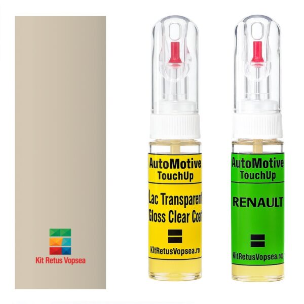 Kit retus vopsea touch-up Renault Clio R7658 (Ivoire) ,R7658, D16