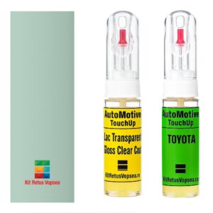 Kit retus vopsea touch-up Toyota Coaster TOY6Q6 (Shade Green), TOY6Q6, 6Q6