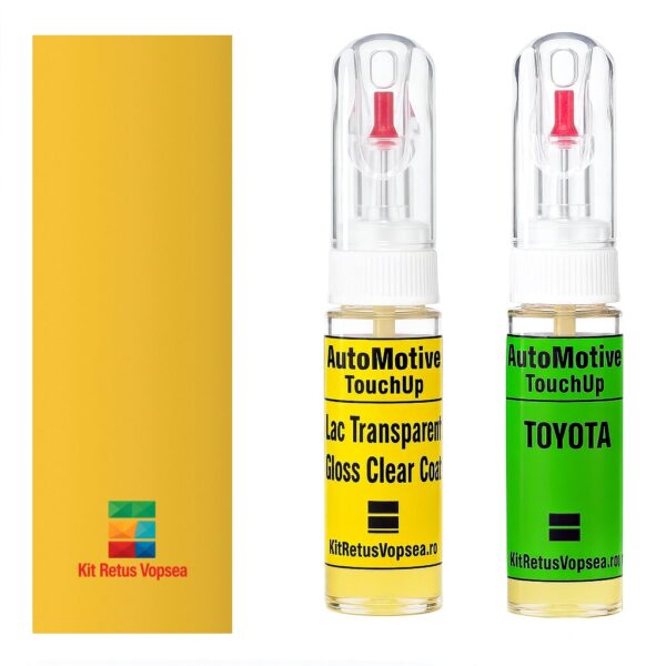 Kit retus vopsea touch-up Toyota Corolla TOY1003 (Amarillo Puro), TOY1003