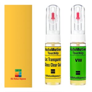 Kit retus vopsea touch-up Volkswagen Corrado VWLK1B (Nuggetgelb), 19828, 089993, VWLK1B, LK1B, D4
