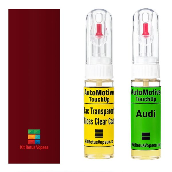 Kit retus vopsea touch-up Audi Coupe AULY3E (Malvenrot), 088618, AULY3E, LY3E, G3