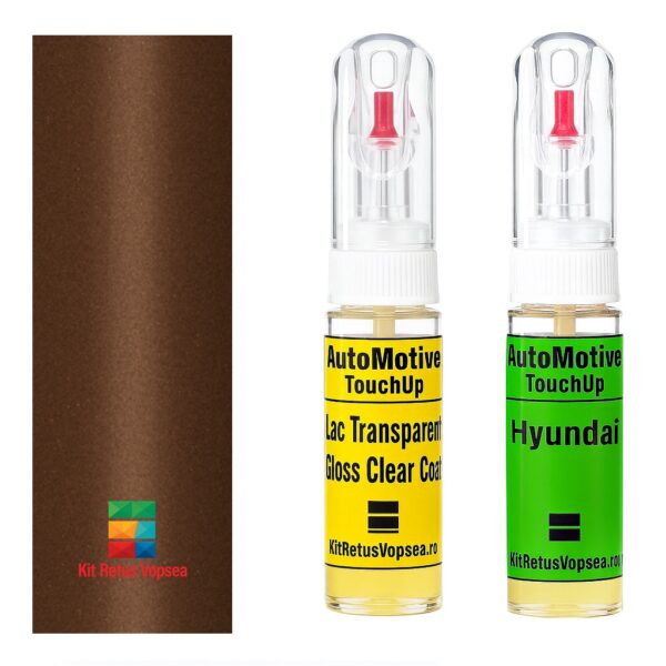 Kit retus vopsea touch-up Hyundai Creta HY9848 (Earth Brown), HY9848, P4N, INDHY9848, 552172