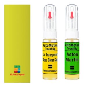 Kit retus vopsea touch-up Aston Martin DB11 AM6014 (AMR Lime-Graphic) ,AM6014, 6014, P6014ACA, HW6014CS