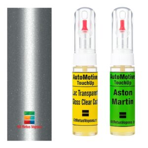 Kit retus vopsea touch-up Aston Martin DBS AM9587 (Titanium Silver) ,AM9587, 1348, 1348D, AST1348D, P5118AAB, 934836