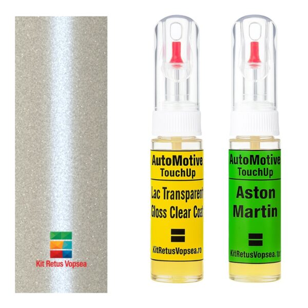 Kit retus vopsea touch-up Aston Martin DBX AM1326 (Morning Frost White) ,AM1326, 1499, 1776, AST1362D, AST1362S, P1362AAE, P1362AAP