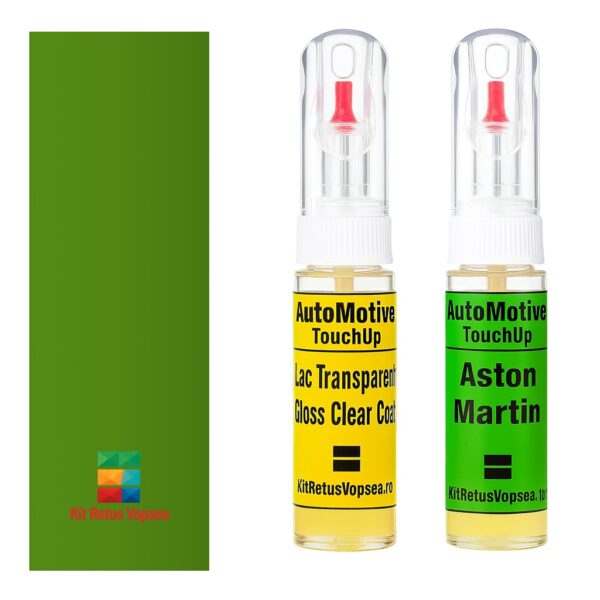 Kit retus vopsea touch-up Aston Martin DBX AM5095 (KERMIT GREEN - GRAPHIC) ,AM5095, P5095ACA, HG5095CS