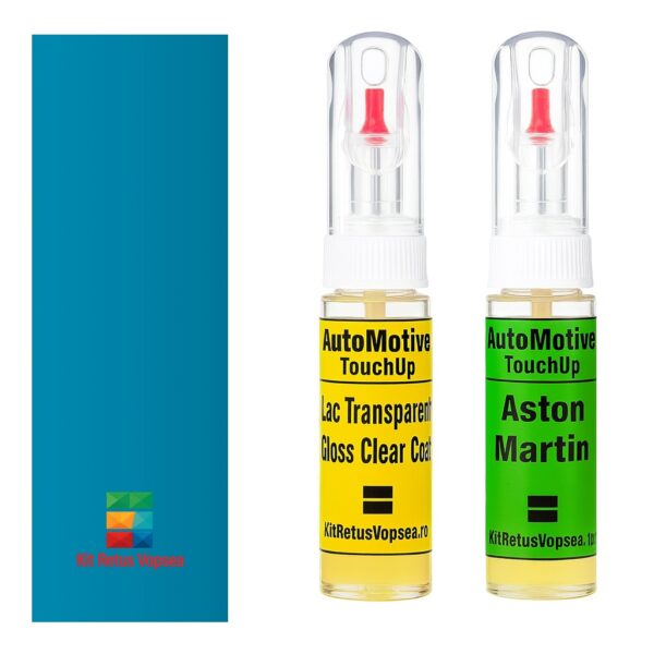 Kit retus vopsea touch-up Aston Martin DBX AM5109 (Elwood Blue - Graphic) ,979707, AM5109, P5109ACA, HG5109CS