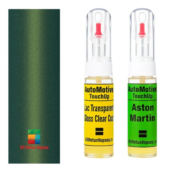 Kit retus vopsea touch-up Aston Martin DBX AM6028 (Iridescent Emerald) ,AM6028, 6028, P6028ABC, P6028ABP, HG6028BM, HG6028AM