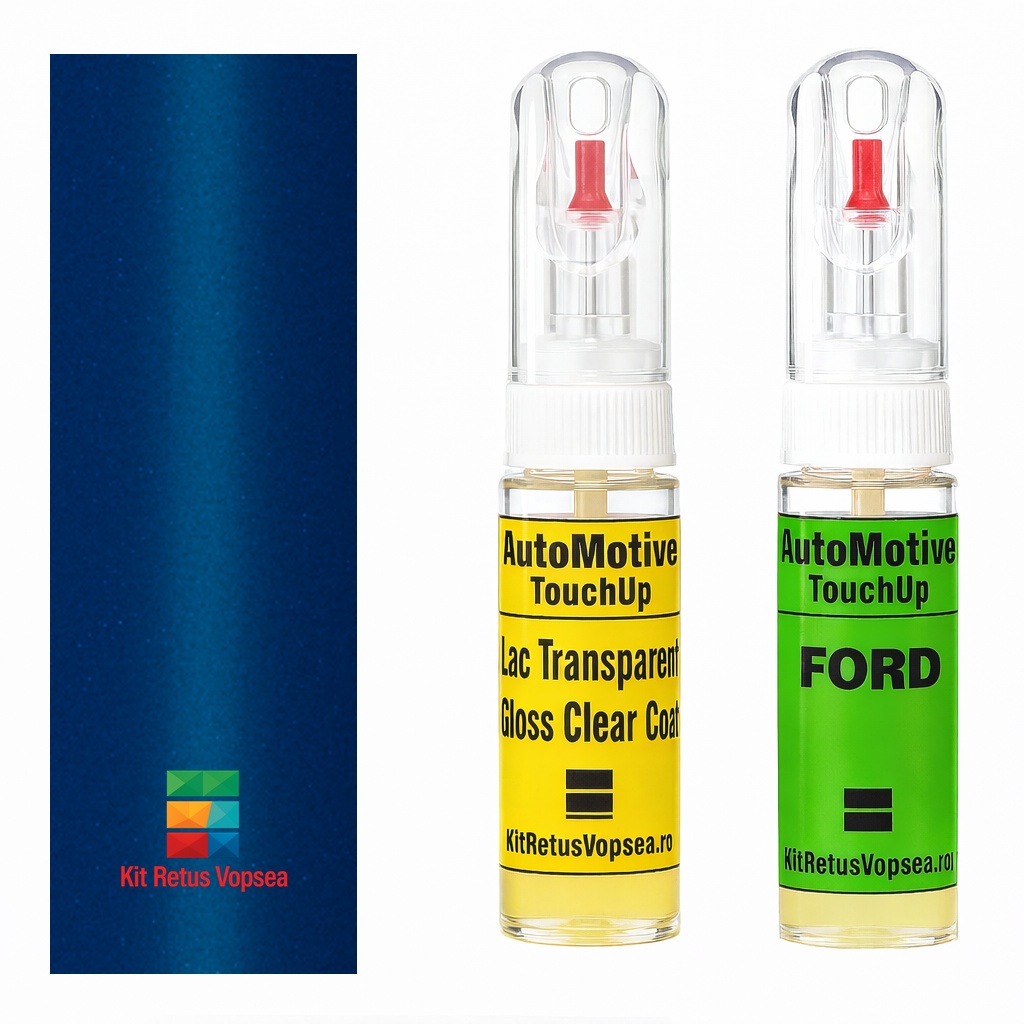 Kit retus vopsea touch-up Ford Endeavour FRD9102 (Kinetic Blue) ,FRD9102, 6BDU, PN3LU, INDFRD9102