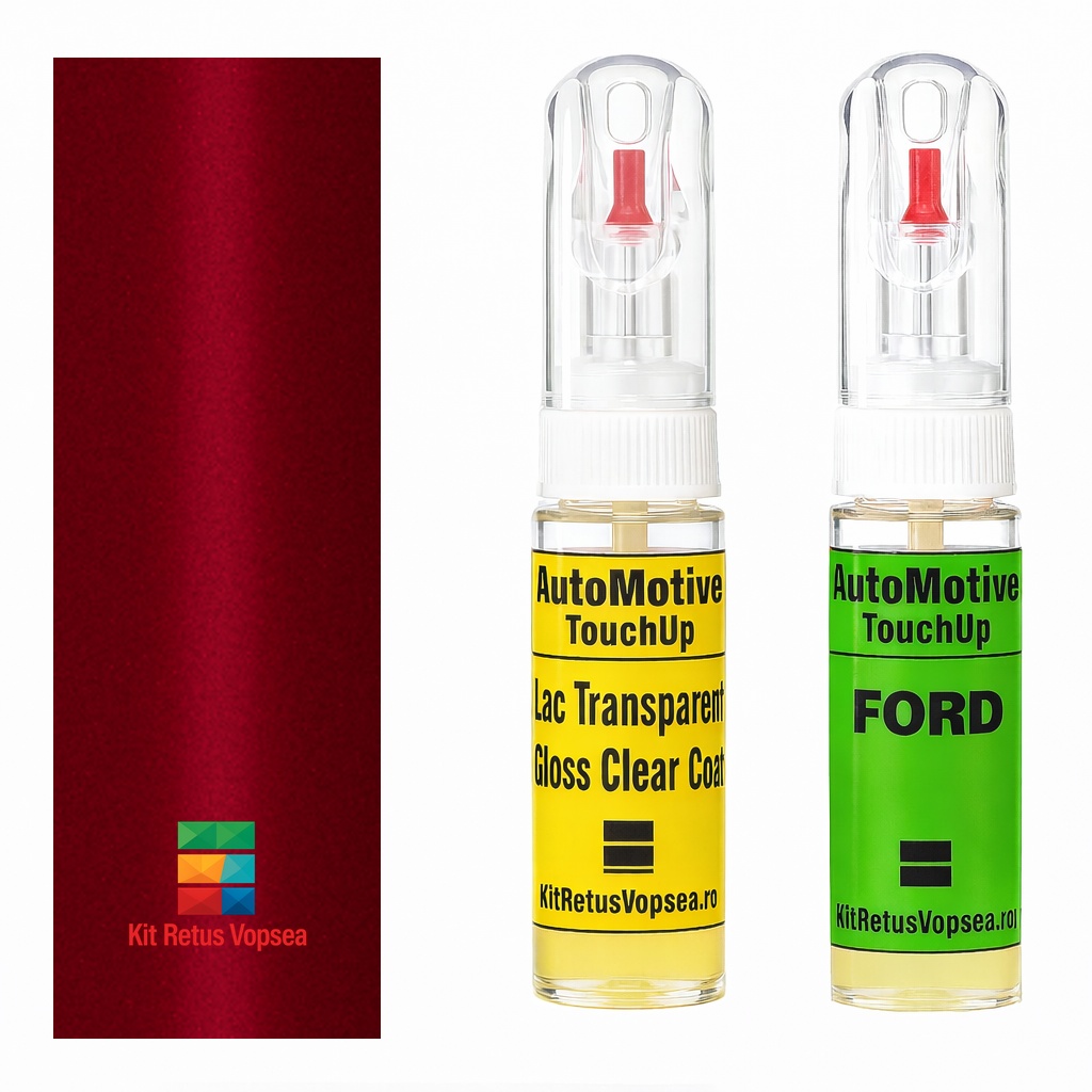 Kit retus vopsea touch-up Ford F-Series FRD94:E9 (Laser Red) ,FRD94:E9, E9, EJWCWTA, EJWCXTA, FA94:E9, M6688, M6898