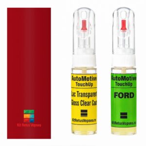 Kit retus vopsea touch-up Ford Fiesta FRD30038 (Rojo Nila) ,FRD30038, BA, RN, FSA3038, FEU30038
