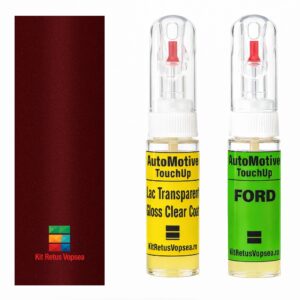 Kit retus vopsea touch-up Ford Fiesta FRD93054 (Rojo Taurino)