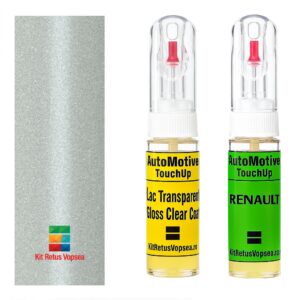 Kit retus vopsea touch-up Renault Fluence RQNC (Blanc Nacré) ,RQNC, QNC, TEQNC