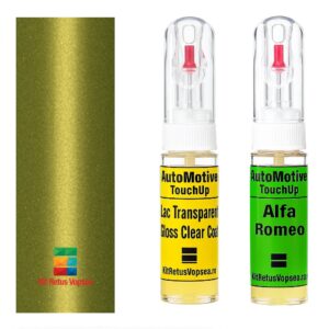 Kit retus vopsea touch-up Alfa Romeo GTV AR302 (Verde Acido), AR302, 302, 49056