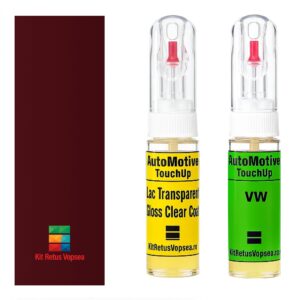 Kit retus vopsea touch-up Volkswagen Golf VWL32A (Brokatrot), 31635, 076074, VWL32A, L32A, H7