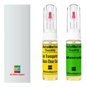 Kit retus vopsea touch-up Maserati Grecale MAS217 (White) ,MAS217, 217/B, 217