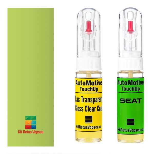 Kit retus vopsea touch-up Seat Ibiza SES6E (Verde Kiwi), SES6E, S6E