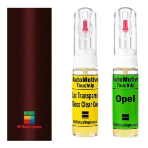 Kit retus vopsea touch-up Opel Insignia OP50W (Rouge Brown), 491C, G0Y, 50W, L50W, L-50W, WA491C, WA-491C, OP50W