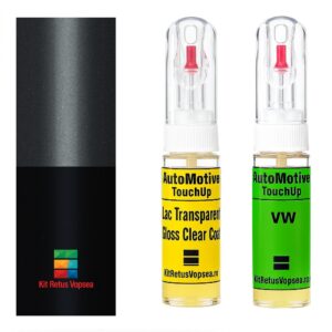 Kit retus vopsea touch-up Volkswagen Jetta VWL2R2T (Comb. of D7X/C9X), 2R2T, VWL2R2T