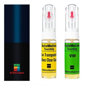 Kit retus vopsea touch-up Volkswagen Jetta VWL8D2T (Comb. of F5Q/C9X), 8D2T, VWL8D2T
