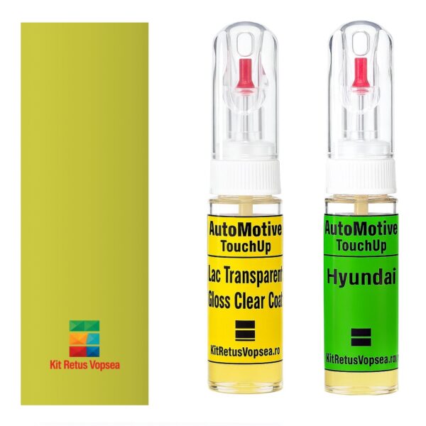 Kit retus vopsea touch-up Hyundai Kona Electric HYYYY (Neoteric Yellow), HYYYY, YYY