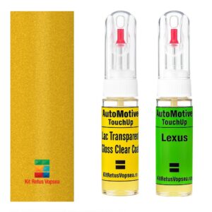 Kit retus vopsea touch-up Lexus LFA LEX5B0 (Pearl Yellow), LEX5B0, 5B0
