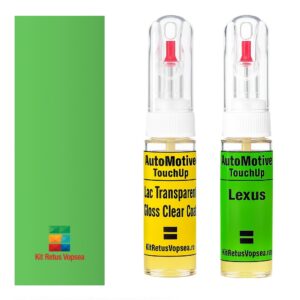 Kit retus vopsea touch-up Lexus LFA LEX9J7 (Fresh Green), LEX9J7, 9J7