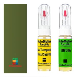 Kit retus vopsea touch-up Toyota Land Cruiser TOY6R7 (Green), TOY6R7, 6R7, PTAT