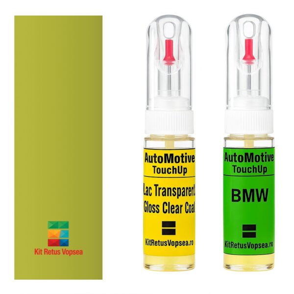 Kit retus vopsea touch-up BMW M2 BMWC4H (Sao Paulo Yellow), BMWC4H, C4H, YC4H, 976294, INDBMWC4H