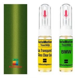Kit retus vopsea touch-up BMW M2 BMWW14 (Javagruen), BMWW14, W14, W14/6, Y6W
