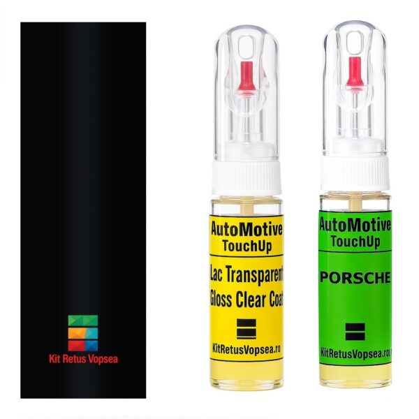 Kit retus vopsea touch-up Porsche Macan POR041 (Schwarz) ,076833, POR041, 041, A1, 95515, A1A1