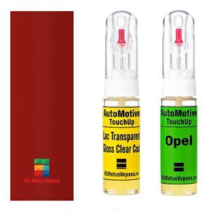 Kit retus vopsea touch-up Opel Manta OP535 (Karminrot), 32035, 007376, 079835, OP535, 535, 76, WC, 76L