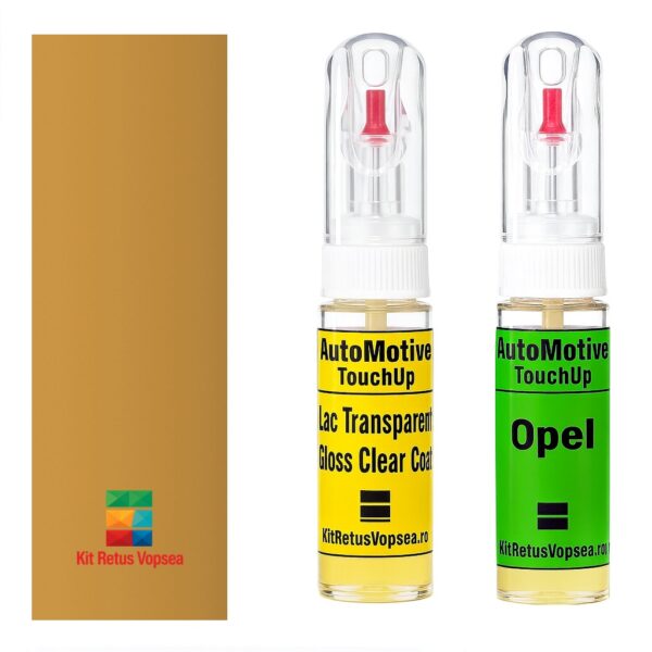 Kit retus vopsea touch-up Opel Meriva OP40K (Yellow Punch), OP40K, 40K, L40K, 1KU, 247M, 44T, 66P, 11415