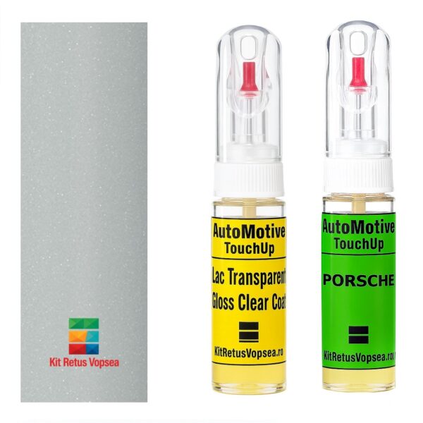 Kit retus vopsea touch-up Porsche Mission E PORS9R (Carraraweiss) ,PORS9R, 2Y2Y, LS9R, S9R, 2Y